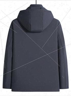 Cotton thickened men winter jacket cotton men father install