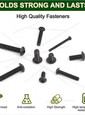 900pcs pan head hexagon socket set screws wh nuts flat washe