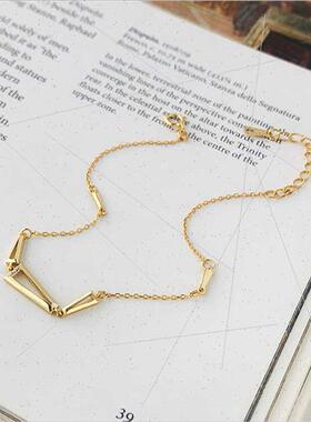 S925 lver Europe Geometric Creative Bracelet Creative Skelet