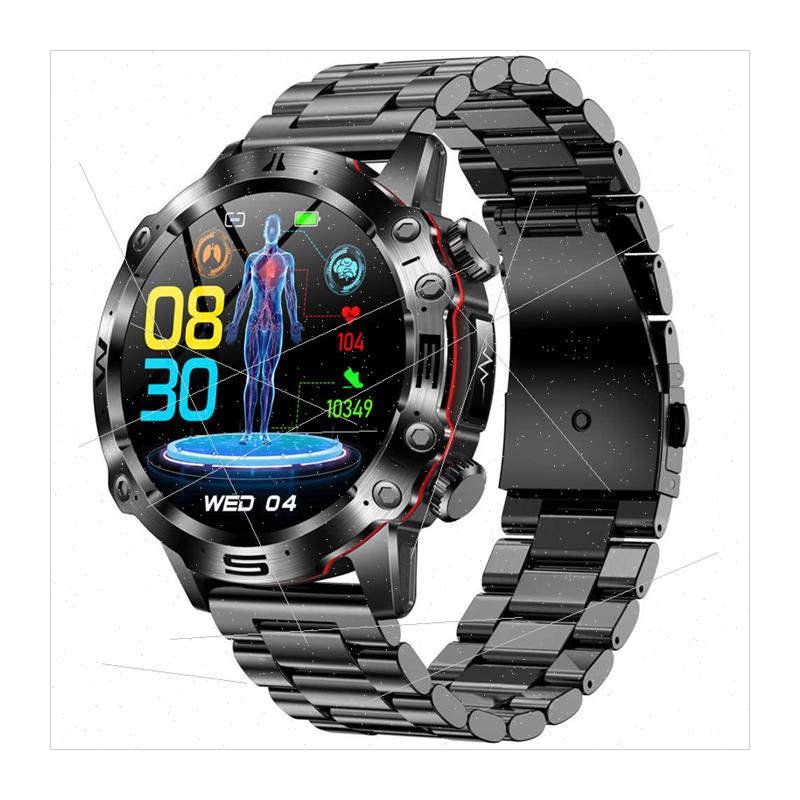 ET482 Smart Watch Outdoor Sports AMOLDE HD ECG Bluetooth Cal - 图3