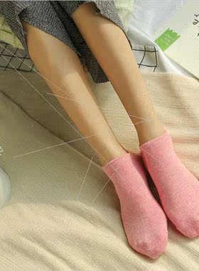 Candy color women boat socks ladies short socks colorful cot
