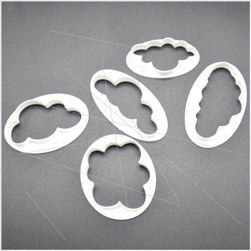 DIY Baking Tools 5pcs Cloud Cutting Mould Biscu Clay Cutting-图2