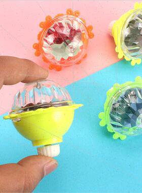 Friction gyro Glowing gyro Flying spinning flash gyro toys s