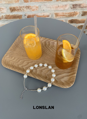 LONSLAN ACC 2025SS气质优雅珍珠拼接项链高级感锁骨链