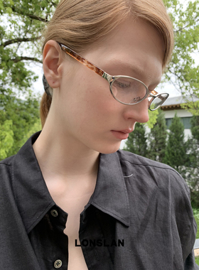 LONSLAN ACC 2026新款帅气摩登复古小猫框凹造型眼镜防晒墨镜