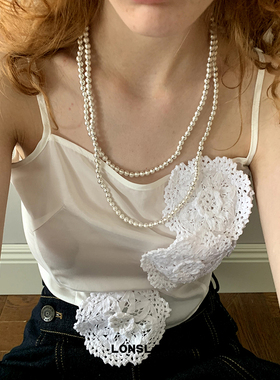 LONSLANACC长款叠层串珠项链