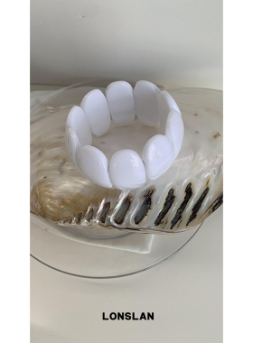 LONSLANACC拼接树脂随意弹力手镯