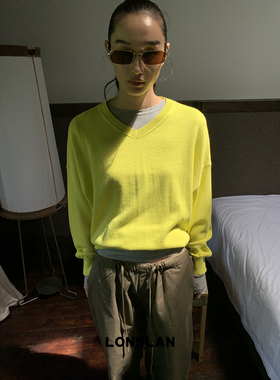 LONSLAN ACC 早秋百搭时尚方形金属框墨镜凹造型眼镜框