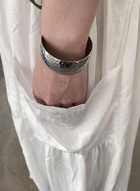 LONSLANACC纹路质感宽版手镯