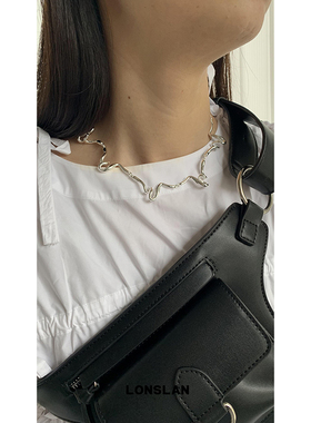 LONSLANACC细圈造型小众项链