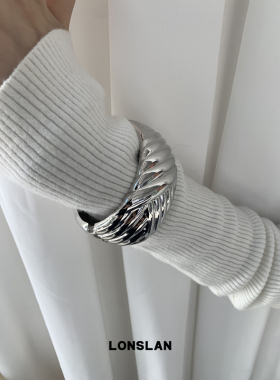 LONSLANACC宽版金属手镯
