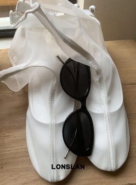 LONSLAN ACC 2025ss复古个性时尚小猫眼眼镜金属气质太阳镜