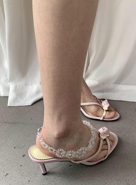 LONSLANACC透明串珠拼接吸睛颈链