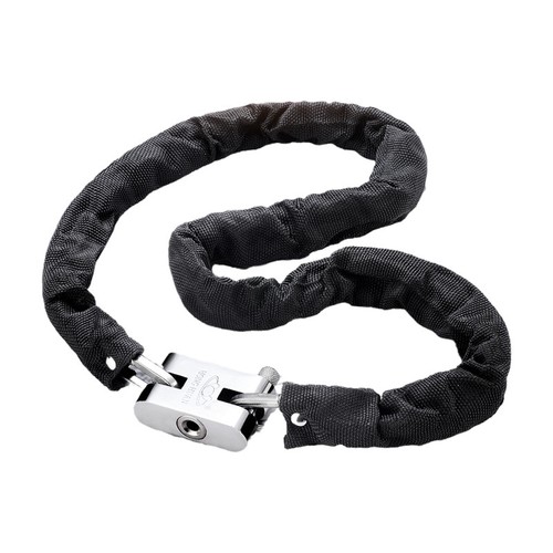 玻璃门锁链条锁大门铁链锁自行车锁钢丝防盗电动车防水环形链子锁 - 图3