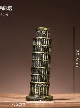 广州塔模型发光小蛮腰模型上海东方明珠塔模型纪念品铁艺地标建筑