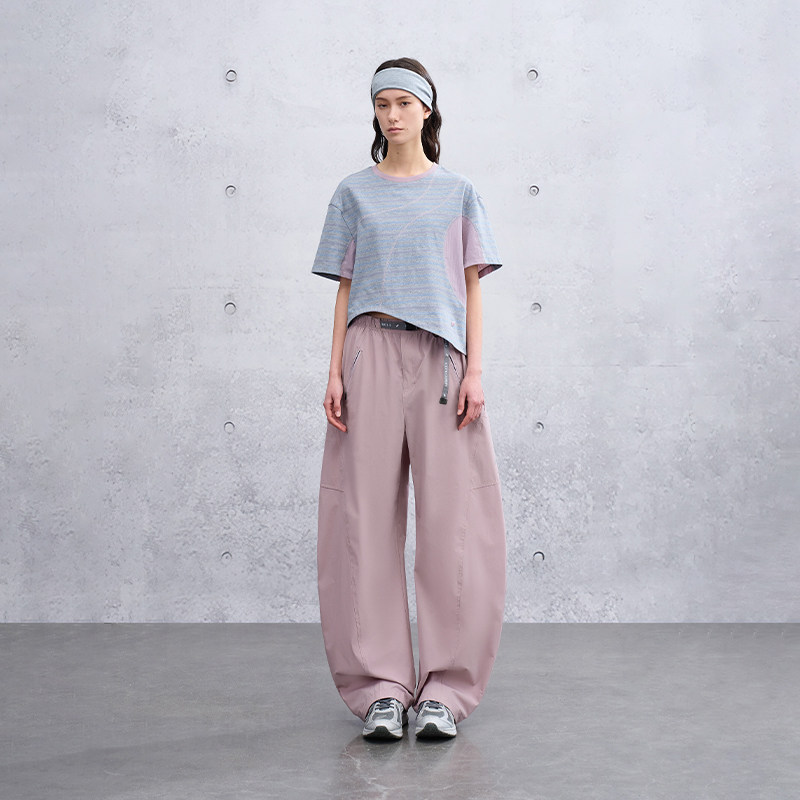 防晒凉感透气 半圆女装2026[运动]夏季轻户外裤子女弯刀裤休闲裤