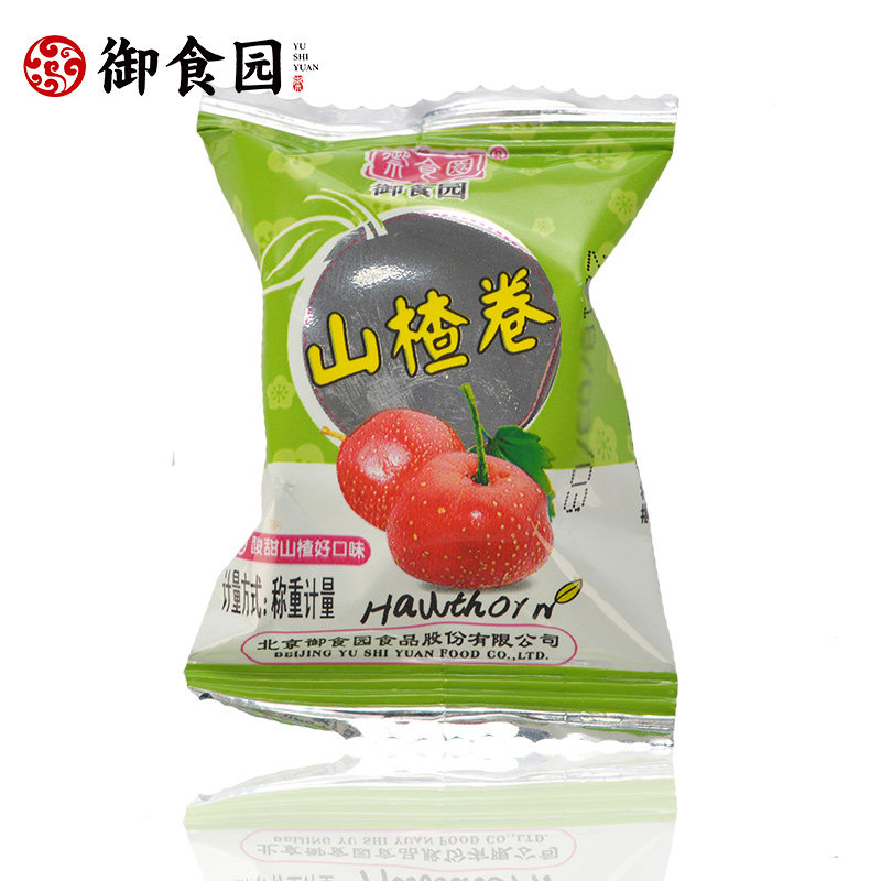 御食园山楂卷500g北京特产丝美食 御食园泽浩通山楂类制品