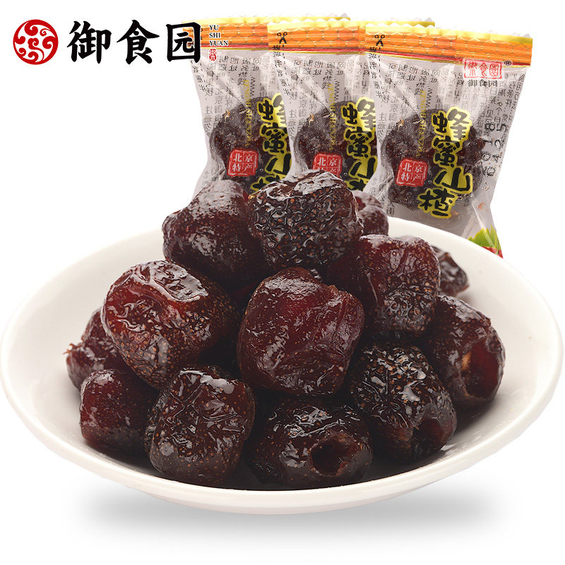 御食园蜂蜜山楂500g北京特产果干 御食园泽浩通山楂类制品