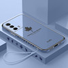 Suitable for vivo new straight edge simple mobile phone case with film delivery