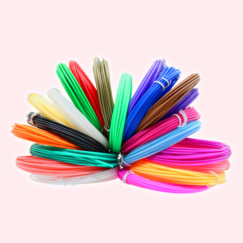 儿童低温3d打印笔 PCL耗材三 d立体画笔胶条线圈笔芯线材料1.75mm