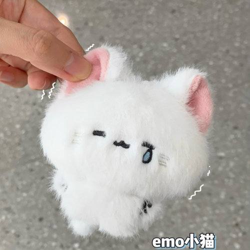 咚咚研究所原创猫咪海星体可爱三花emo小猫玩偶礼物毛绒挂件节日 - 图2