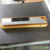 Precision 0 magnesium aluminum knife edge ruler magnesium aluminum alloy knife edge ruler knife edge flat size elevator knife edge ruler ()