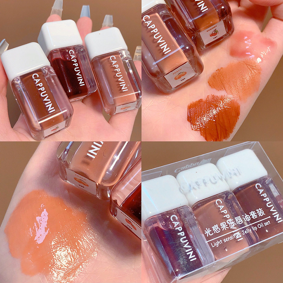唇蜜玻璃唇油夏天透明品牌水光唇釉 pipl化妆品唇彩/唇蜜/唇釉