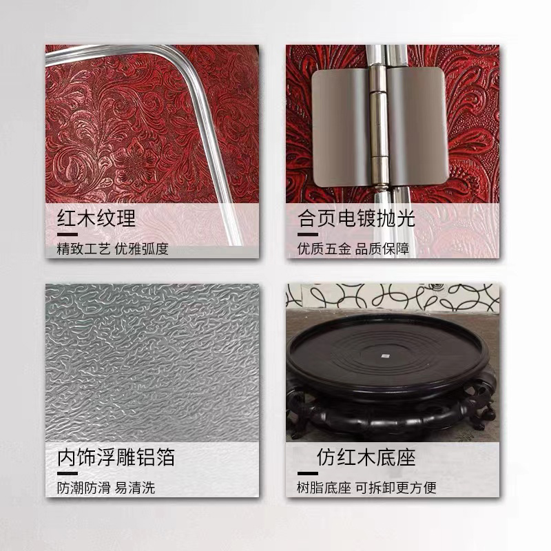 立体360度旋转鞋柜防尘多层圆柱鞋架衣帽间轻奢北欧美式欧式玄关