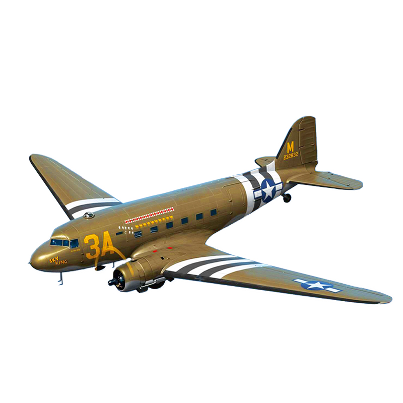 天易模型 爱德美拼装 12633 C-47道格拉斯空中列车运输机 1/144 - 图2