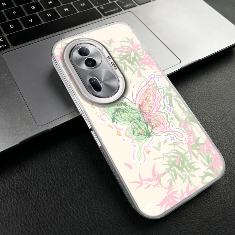 适用于红米note13pro手机壳note12pro+女note11男保护套note10高级感小米pocox3gt可爱蝴蝶全包新款防摔唯美 - 图3