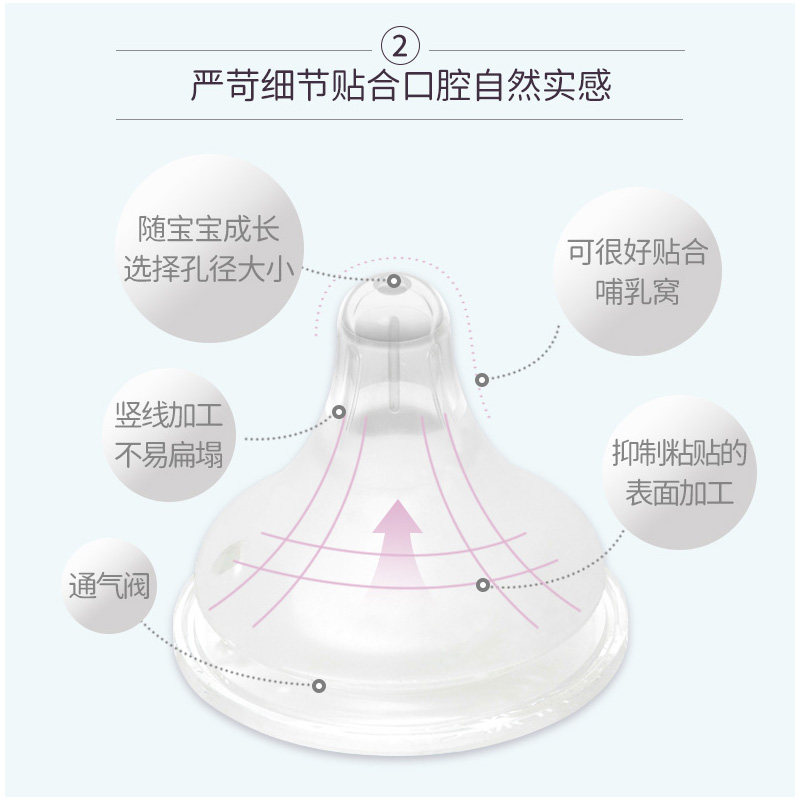 贝亲奶嘴进口日本母乳实感柔软奶嘴 CharisSeijo海外奶嘴/安抚奶嘴