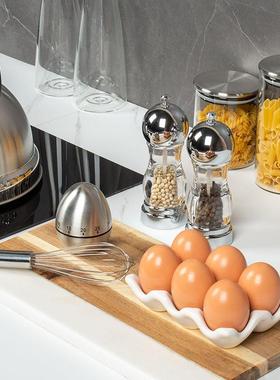 样板间厨房摆件软装整体橱柜展厅饰品储物罐砧板道具锅具水壶套装