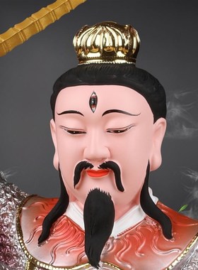 速发九生应像雷声普化神元雷祖雷公雷神长天大树脂供奉摆件