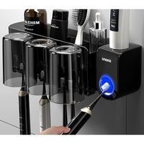 Toothbrush shelve-free mouthwash cup toothbrushing cup hanging wall-style toilet wall-mounted toothbrushing containing shelf suit