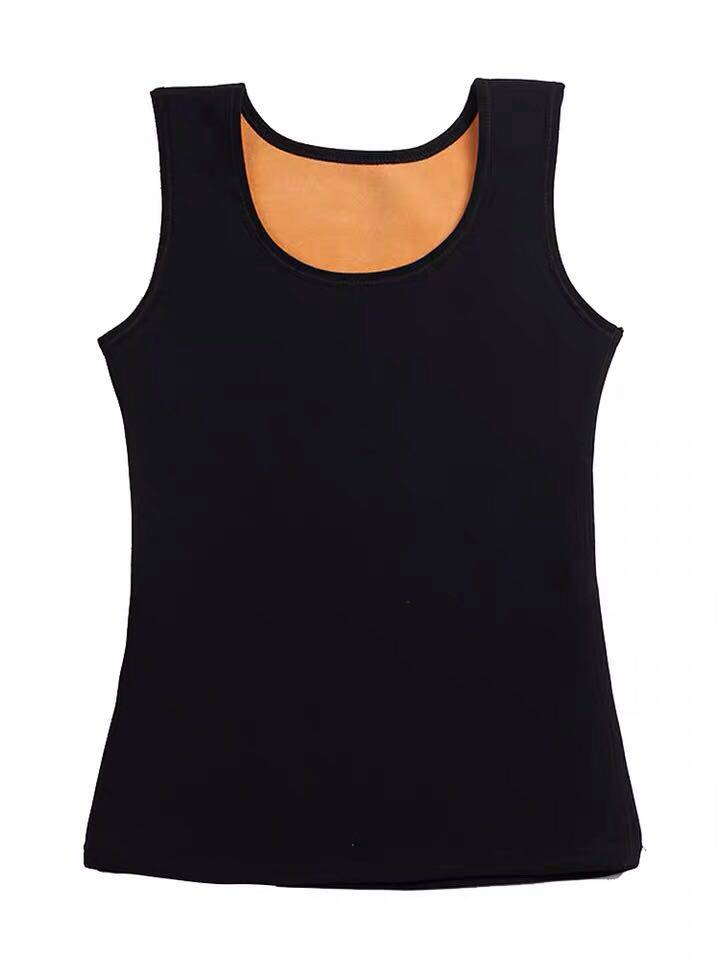 背心加绒秋冬季马甲棉内衣打底衫 吉芸妃保暖背心