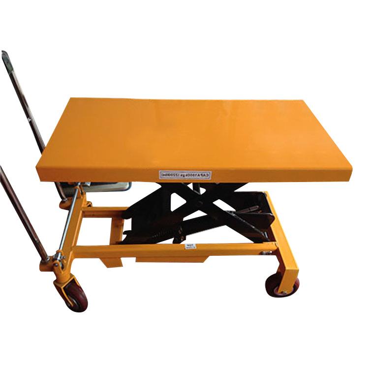 现货直供东莞小型手动平台移动式液压升降平台质量保证 - 图2