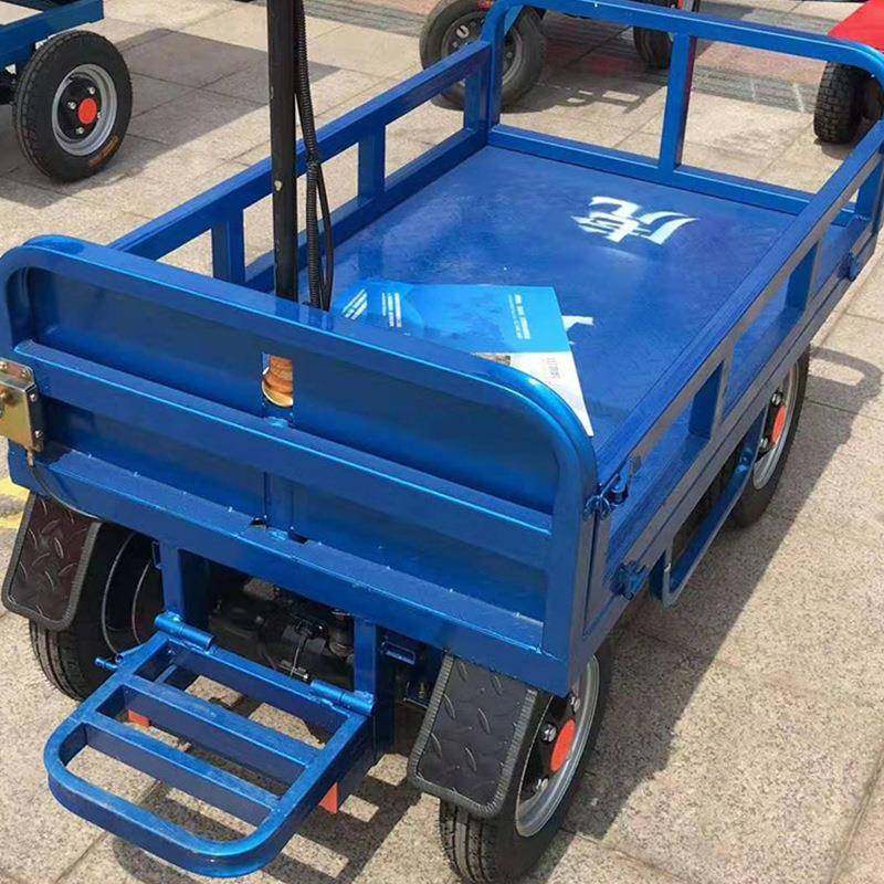 电动四轮平板车载重500公斤1吨三轮平板车厂区仓库运输电动车,淘宝优惠券,粉丝福利购,淘宝优惠卷