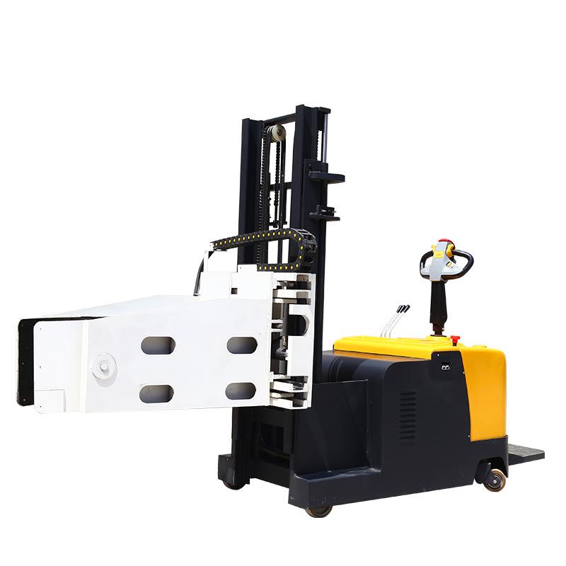 全电动平衡重油桶堆高车站架式翻转升降车夹抱机全自动抱夹叉车 - 图3