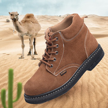 Labor Shoes Safety Shoes Protection Shoes Anti-Smashing Puncture Tire Bottom Shoes