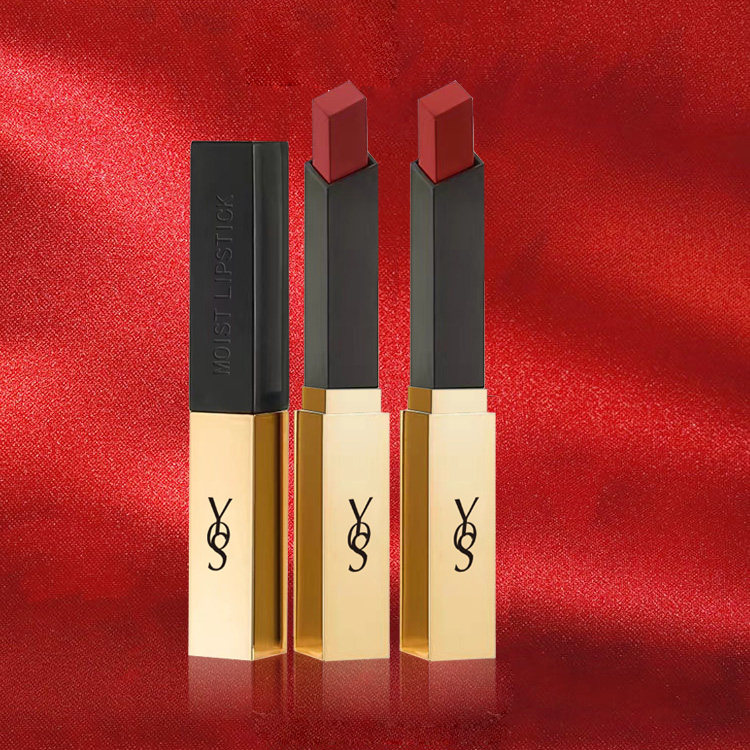 小金条口红小样1966暖棕红防水唇膏 印尚客化妆包