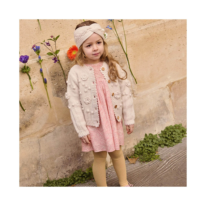 现货 秋冬季新款花朵刺绣女童套头针织开衫外套精致儿童长袖毛衣,淘宝优惠券,粉丝福利购,淘宝优惠卷