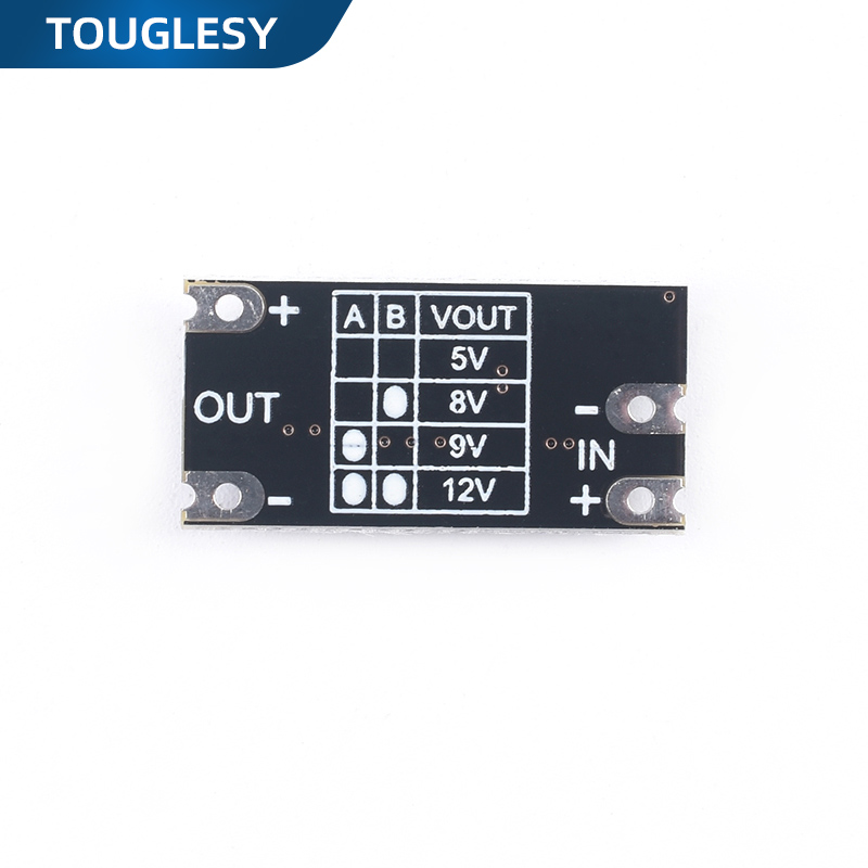 3.7V转12V迷你DC-DC升压模块 支持5V/8V/9V/12V输出 锂电池升压 - 图2