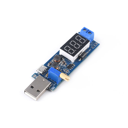DC-DC USB升压电源稳压模块5V转3.3V 9V 12V 24V 桌面电源模块 - 图0