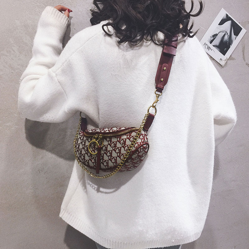 小ck女2020新款韩版胸包ins斜挎包 温夏胸包