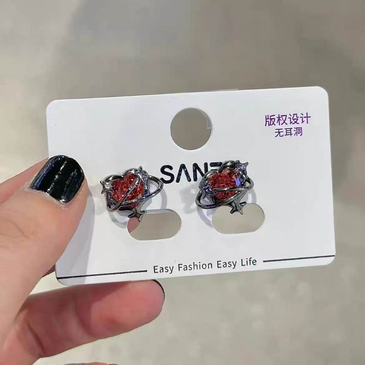 黄色鸡蛋花朵珍珠耳夹女2025新款爆款高级感轻奢甜美可爱无痛耳夹,淘宝优惠券,粉丝福利购,淘宝优惠卷