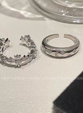 极简风小众设计戒指时尚气质百搭指环高级感食指戒女