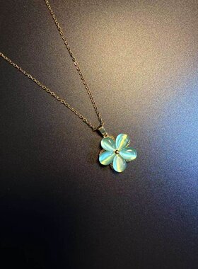 Vintage古着 Flower Glow项链