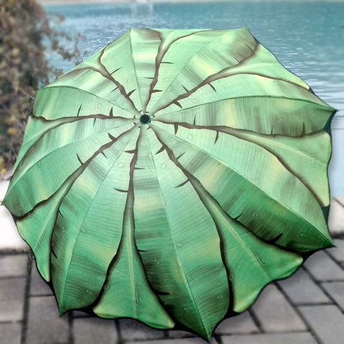 ins风双层超强雨伞女晴雨两用太阳伞遮阳伞女夏防晒防紫外线折叠 - 图2