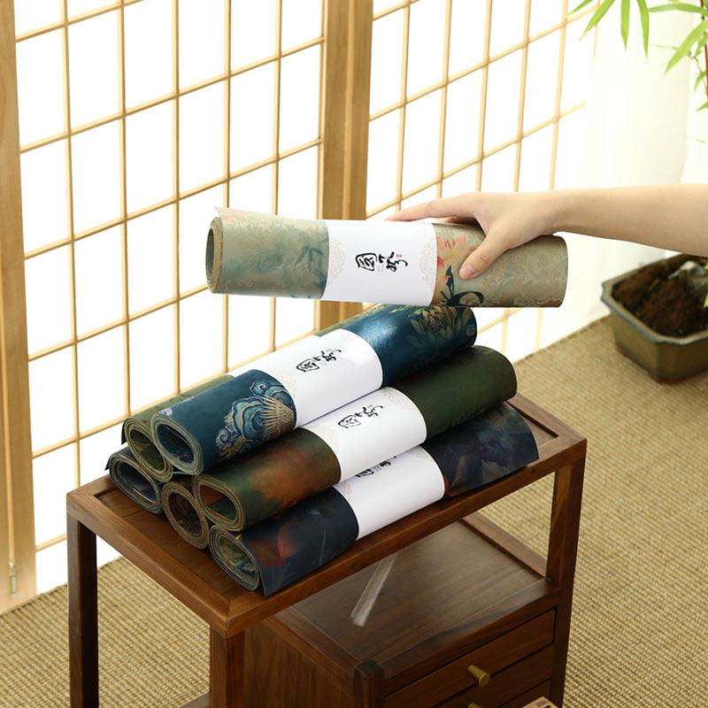 中国风茶席长桌旗云纱绿色双面防水茶桌干泡垫子茶台桌布中式禅意,淘宝优惠券,粉丝福利购,淘宝优惠卷