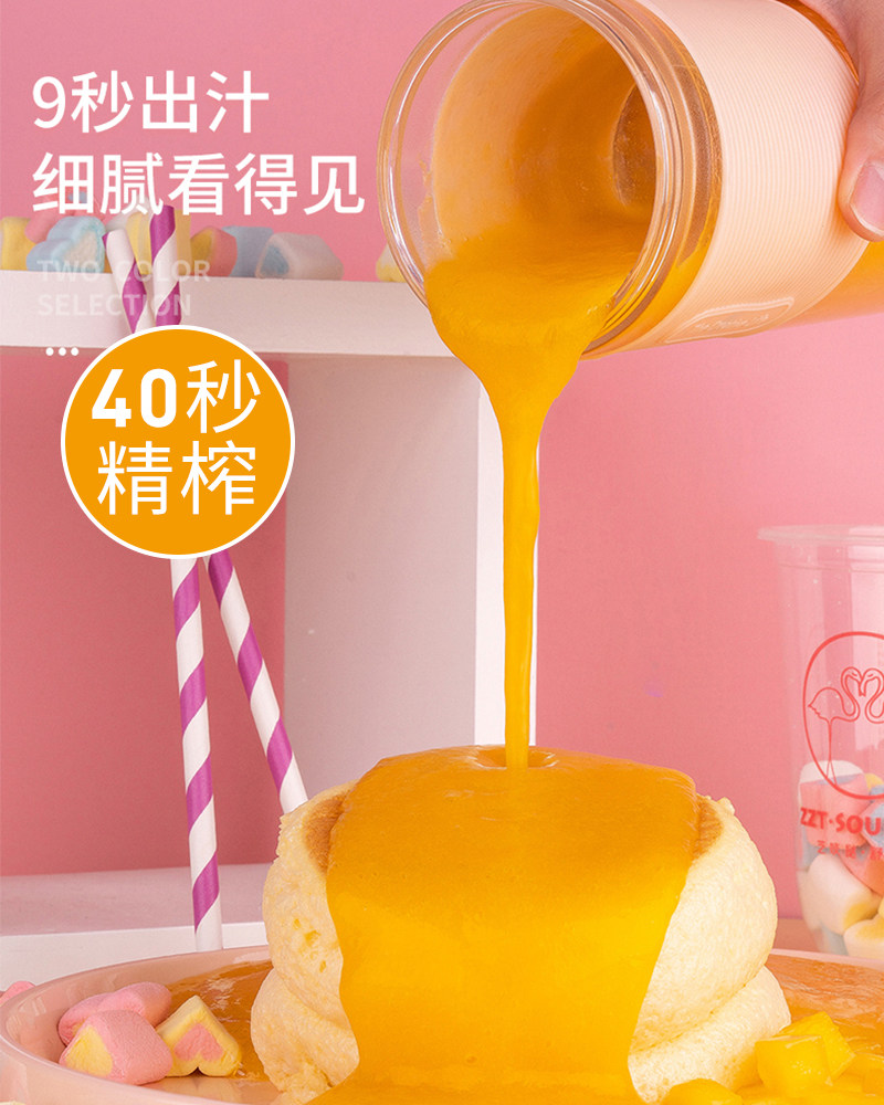 欧云家用水果小型榨汁电动便携杯 欧云榨汁机
